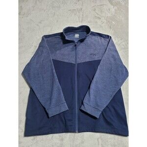 Callaway Jacket Men's Size XL Full Zip Jacket Blue Lightweight Golf